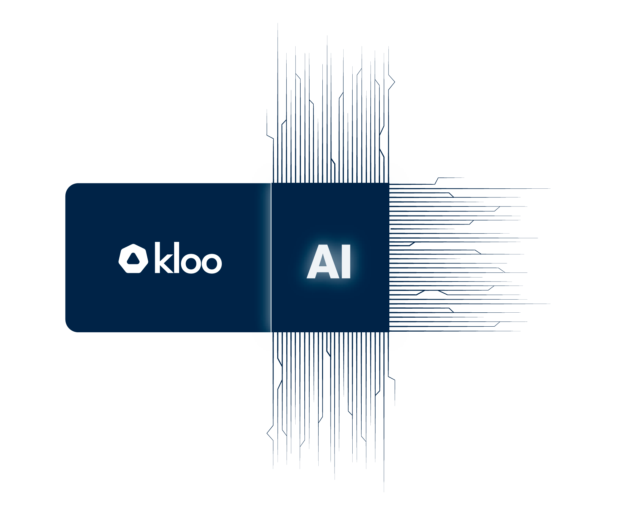 Graphic showing Kloo's AI capabilities