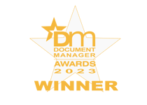 Kloo Winner Document Manager Awards Logo