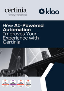 How AI-Powered Automation Improves your experience with Certinia