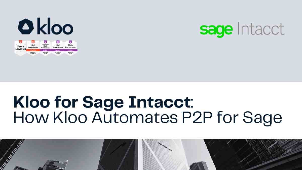 eBook Kloo for Sage Intacct 1