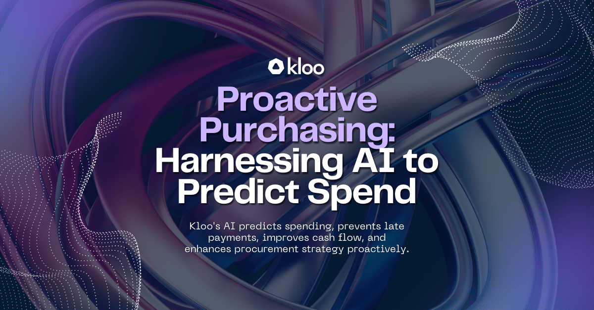 Proactive Purchasing: Harnessing AI to Predict Spend