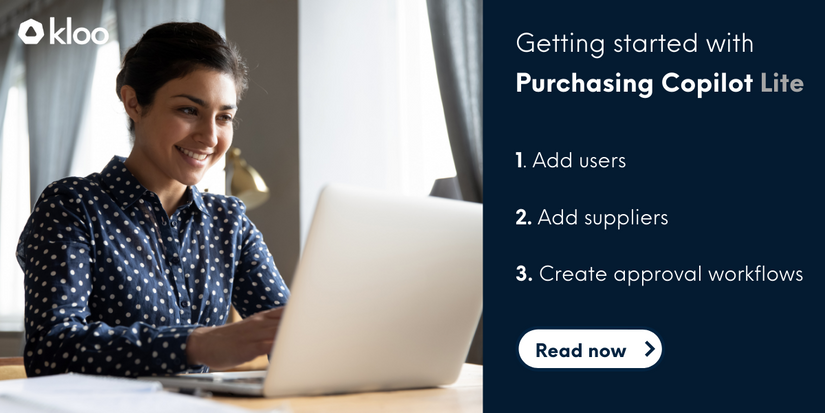 Get started with Kloo purchasing Copilot lite